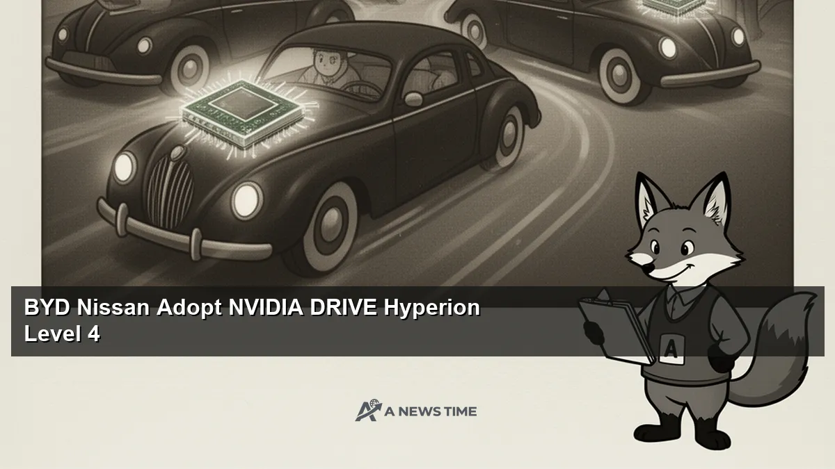 NVIDIA DRIVE Hyperion autonomous computing platform mounted inside vehicle test dashboard