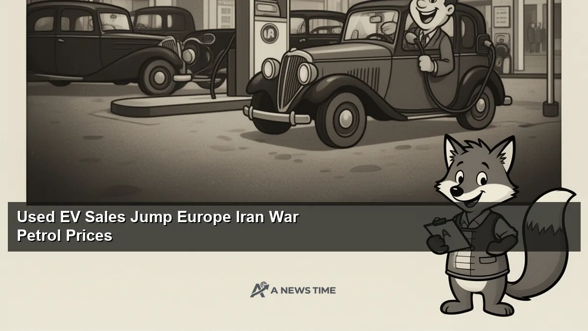 European petrol station showing high fuel prices next to electric vehicle charging bay