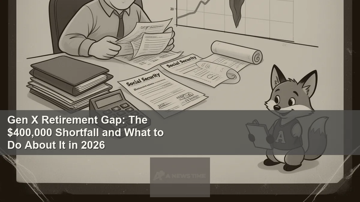 Older professional reviewing retirement savings documents at desk with calculator and financial charts