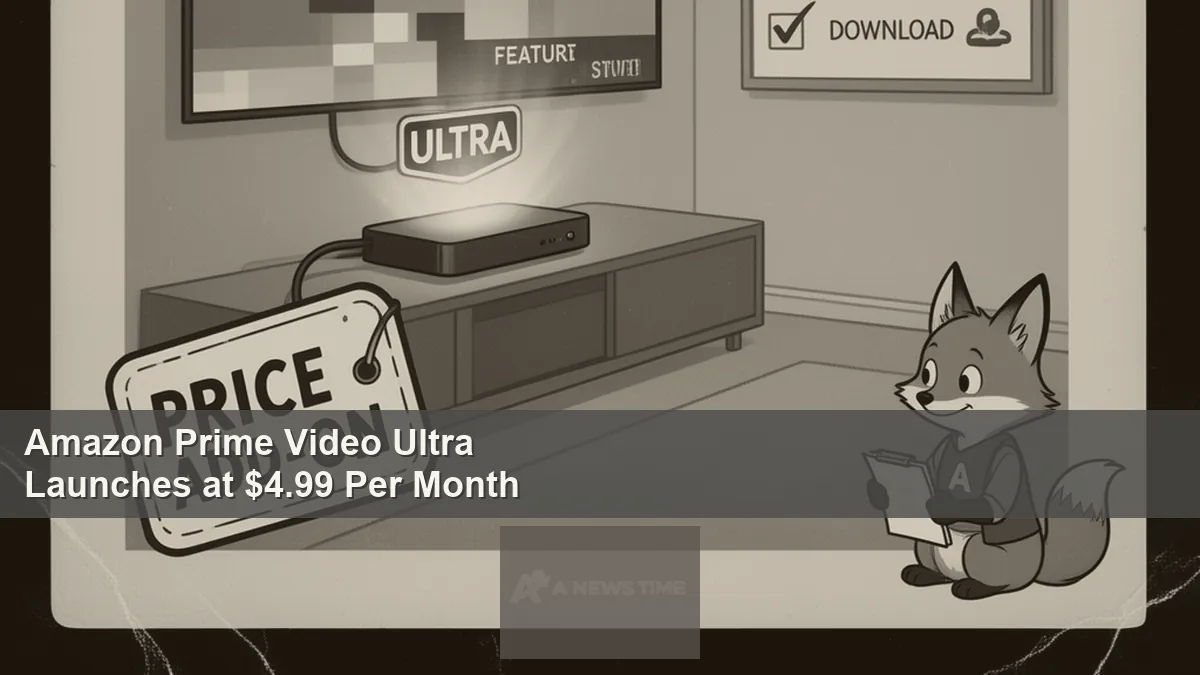 Amazon Prime Video Ultra tier interface showing 4K streaming and Dolby Atmos features