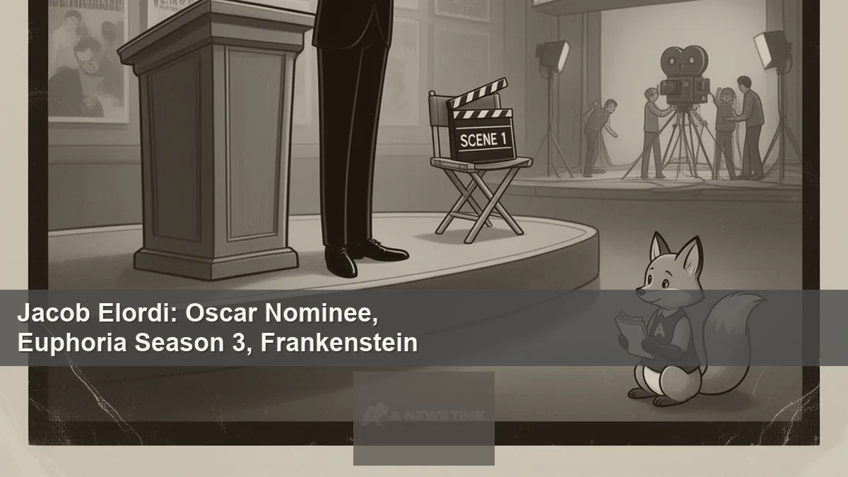 Jacob Elordi Australian actor profile shot representing Euphoria and Oscar nomination career