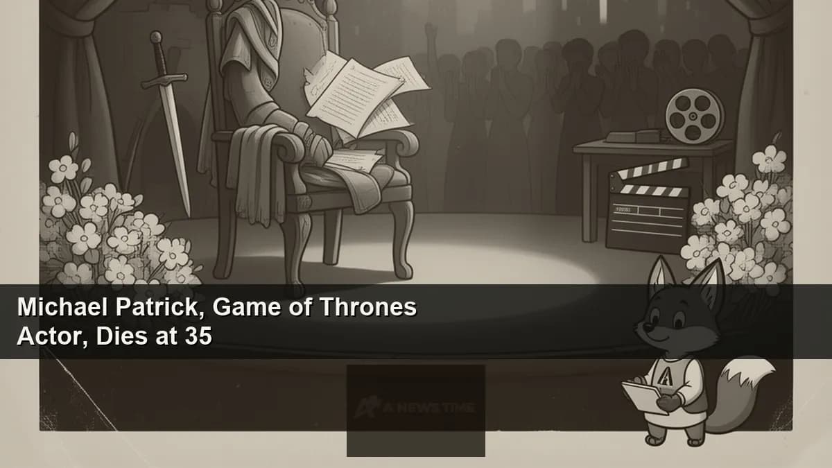 Irish actor Michael Patrick photographed in Belfast Northern Ireland 2024 portrait