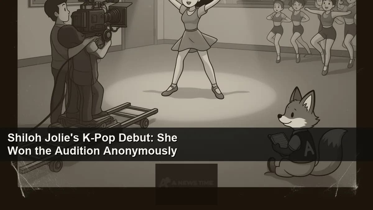 Shiloh Jolie performing in Da Young K-pop music video What's a Girl to Do as a professional dancer