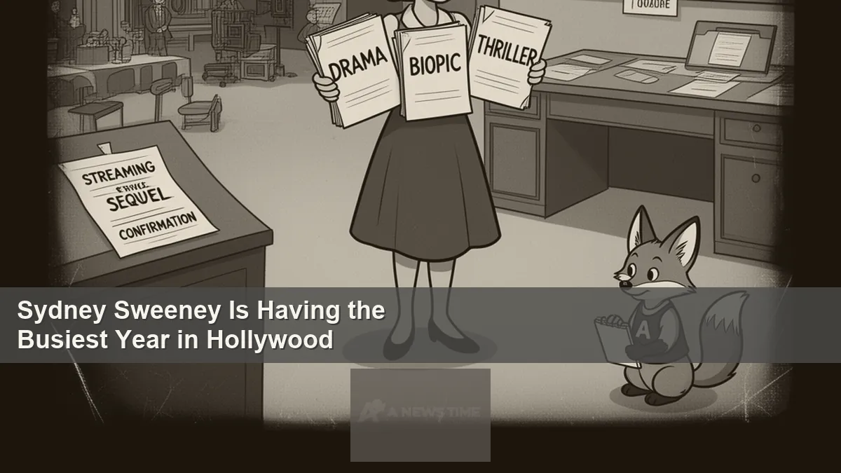 Sydney Sweeney actress at Hollywood premiere representing her busy 2026 career trajectory