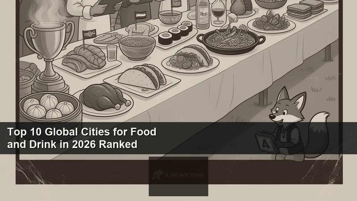 Hong Kong harbor skyline at night with illuminated restaurant signs and street food stalls