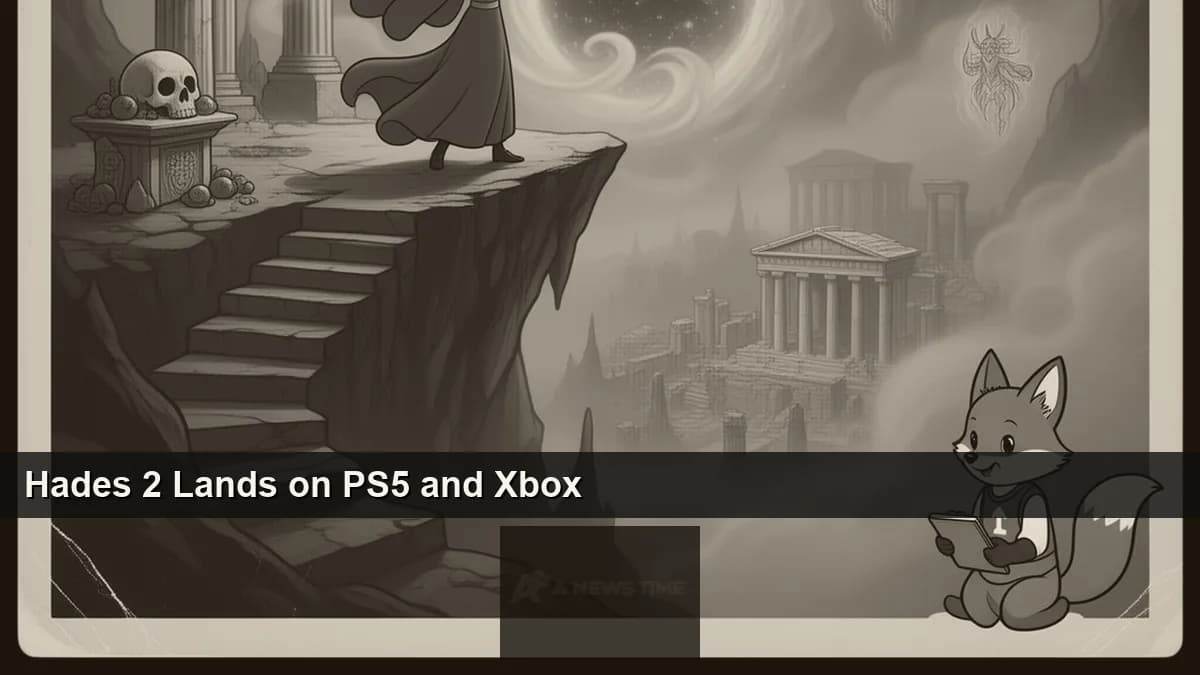 Hades 2 protagonist Melinoe wielding witch magic against Underworld enemies in monochrome Supergiant Games art style