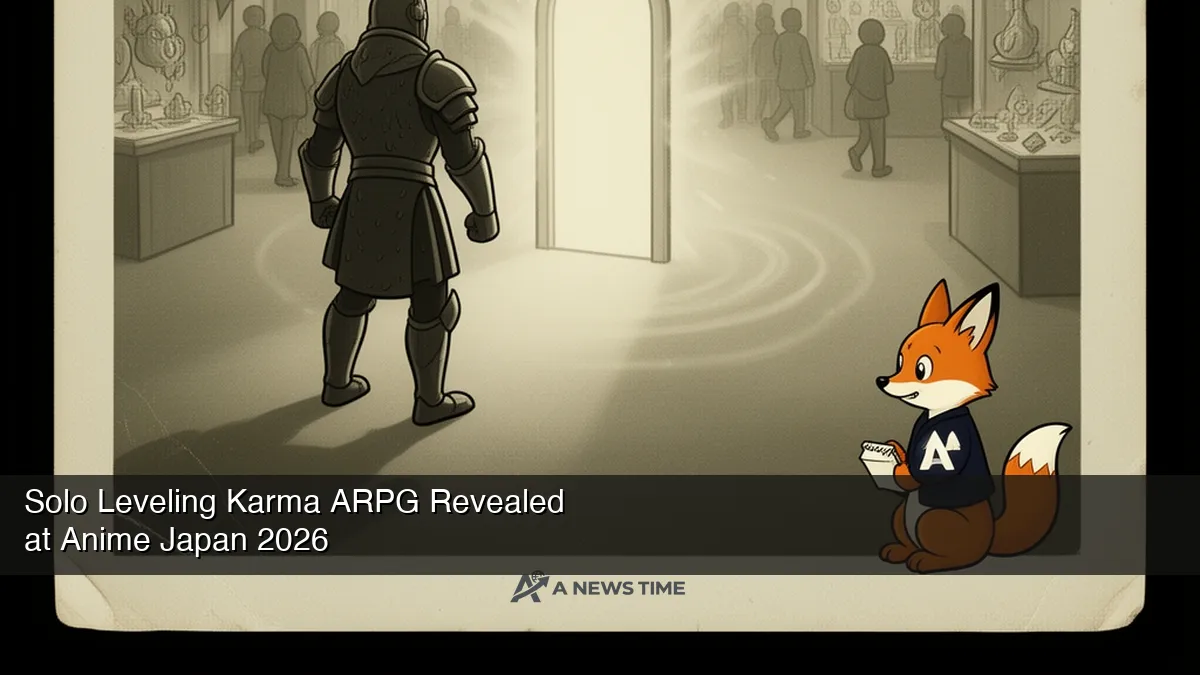 Solo Leveling Karma mobile ARPG character artwork with anime style action combat scene