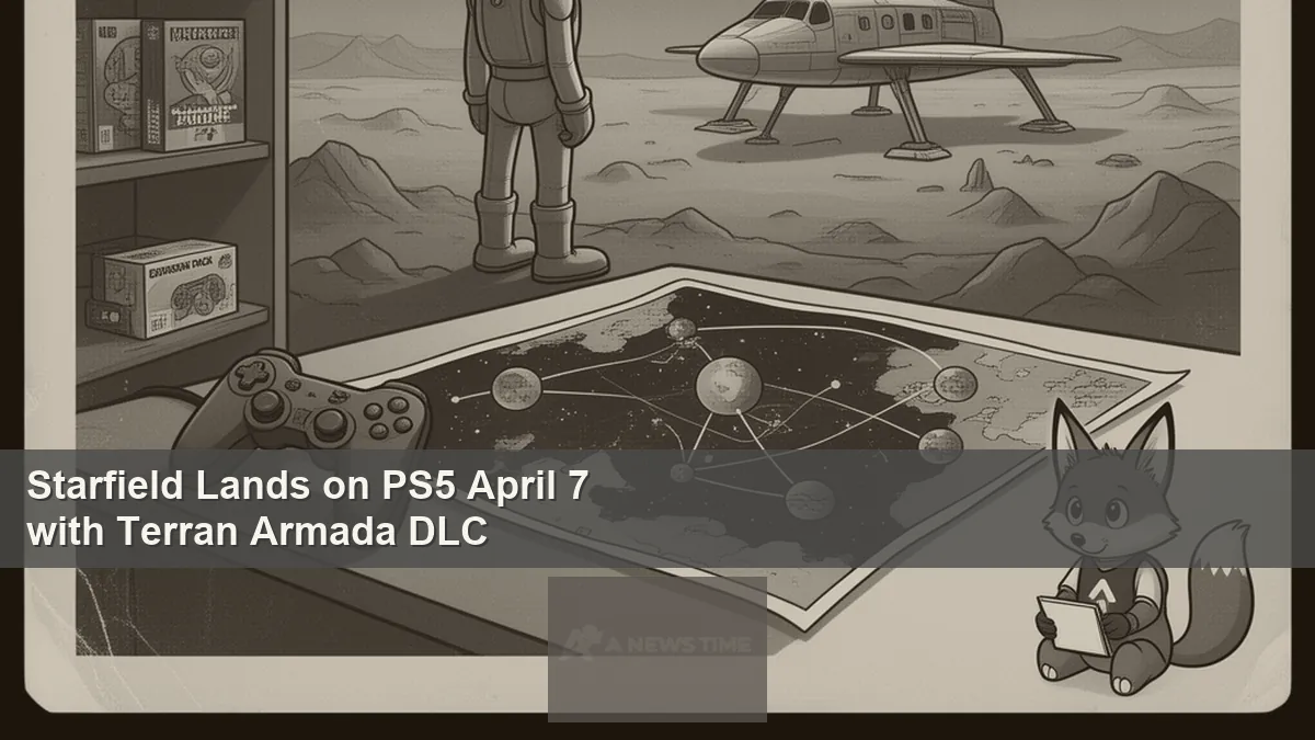 Starfield PS5 game art showing spaceship cockpit view over alien planet with star systems