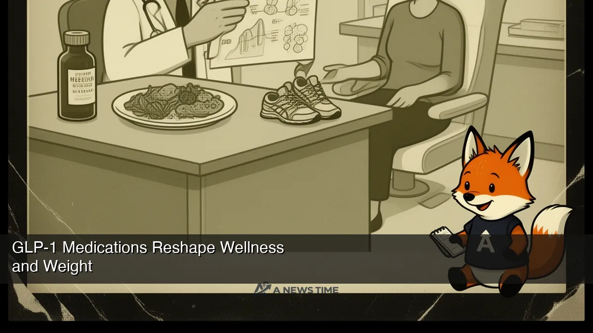 Medical professional discussing metabolic health data with patient in modern wellness clinic