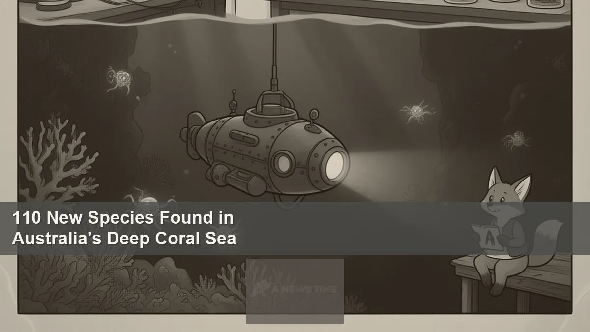 Deep sea marine creatures from CSIRO Coral Sea expedition including new catshark and ray species