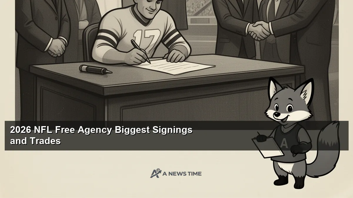 NFL players in new team jerseys during 2026 free agency signing period