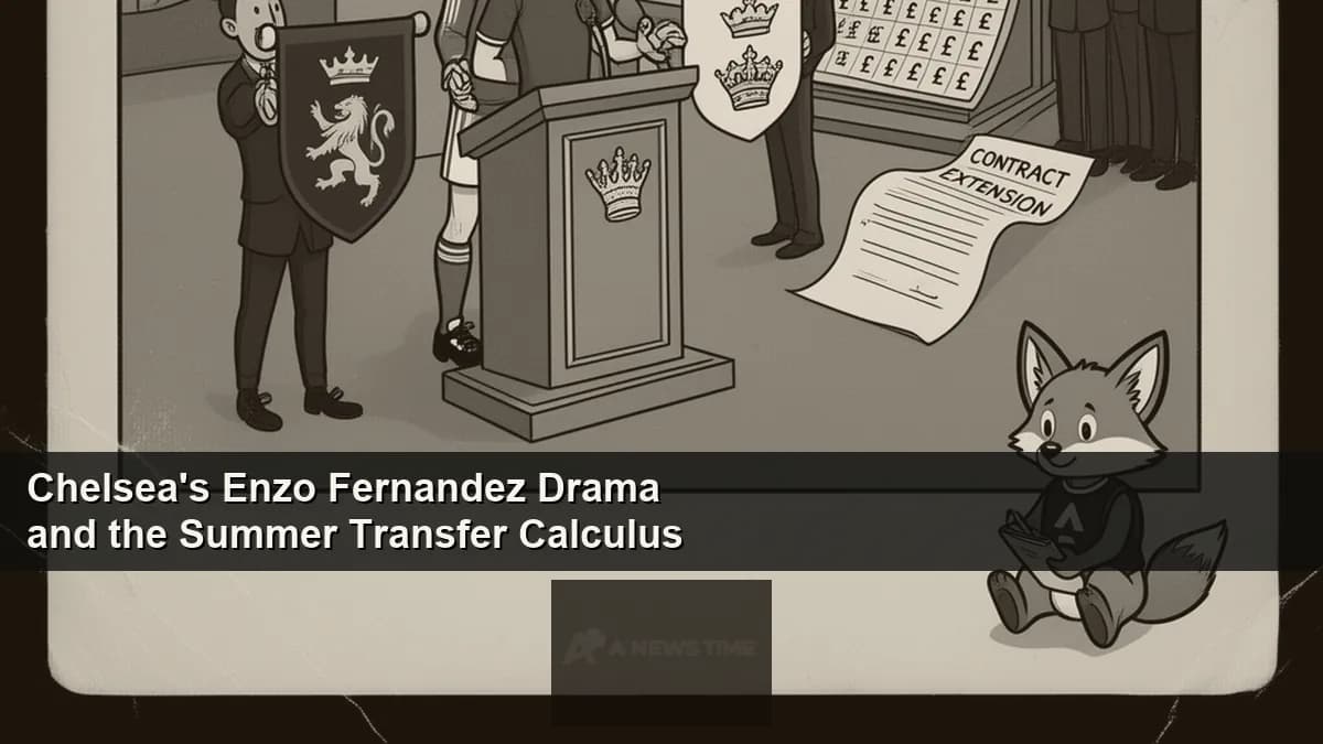 Enzo Fernandez in Chelsea blue training kit during warm-up session at Stamford Bridge