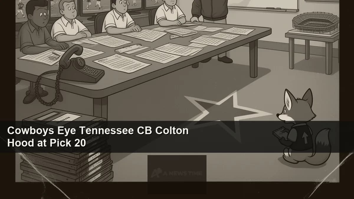 Tennessee cornerback Colton Hood in defensive stance mid-game during 2025 SEC season for Volunteers