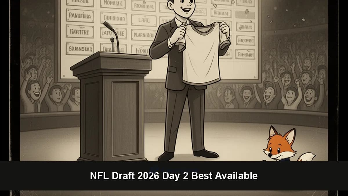 NFL Draft 2026 stage at Acrisure Stadium in Pittsburgh with team representatives preparing for Day 2 Rounds 2 and 3