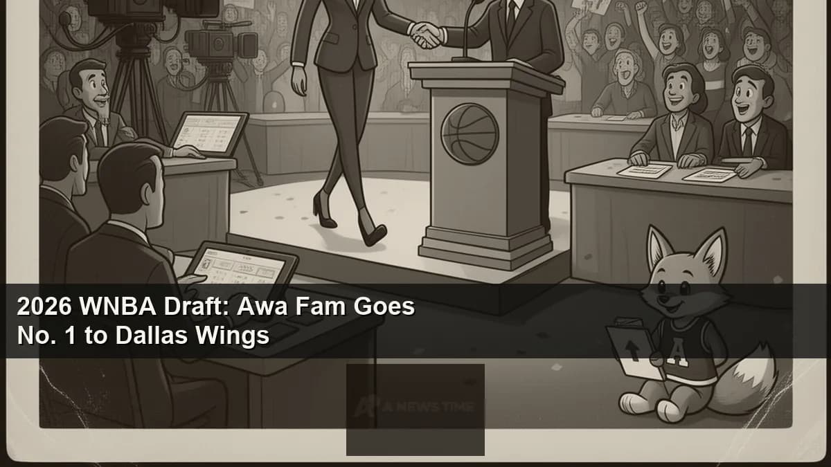 Basketball player Awa Fam projected as WNBA number one draft pick to Dallas Wings