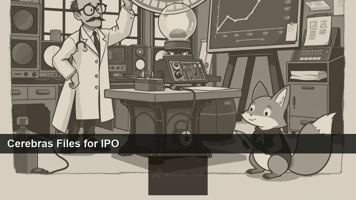 Cerebras Systems Wafer Scale Engine silicon chip on manufacturing line representing the AI chip startup's challenge to Nvidia