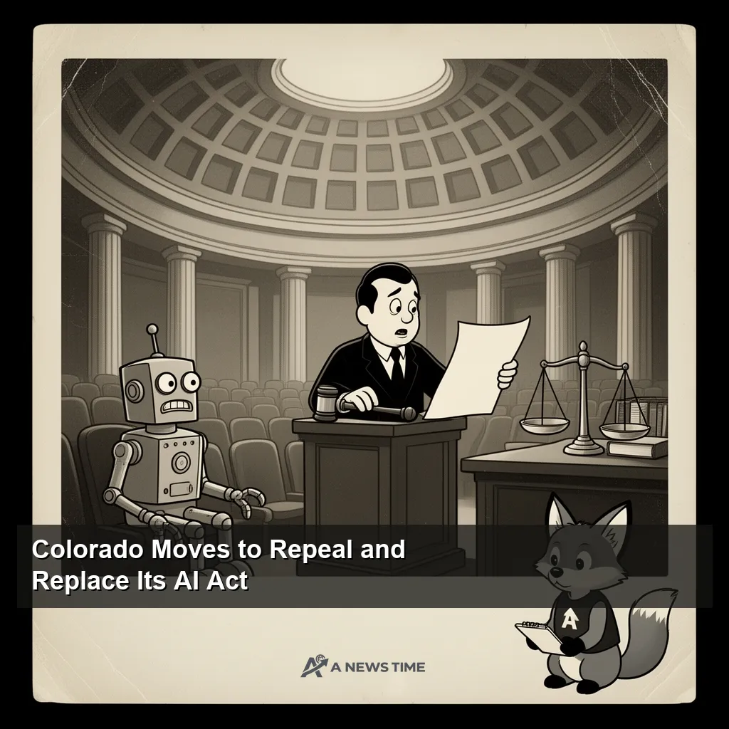 Colorado state capitol building where AI regulation policy framework is debated