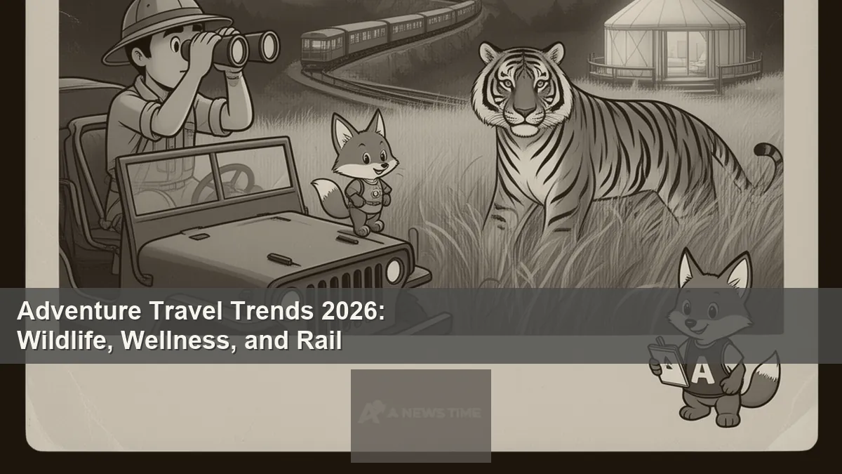 Bengal tiger walking through tall grass in Indian tiger reserve at golden hour morning light