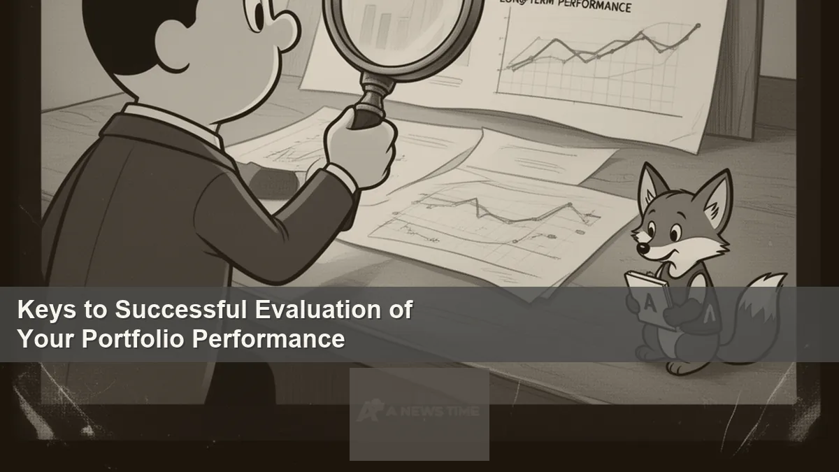 Investment portfolio performance chart showing diversified asset allocation returns