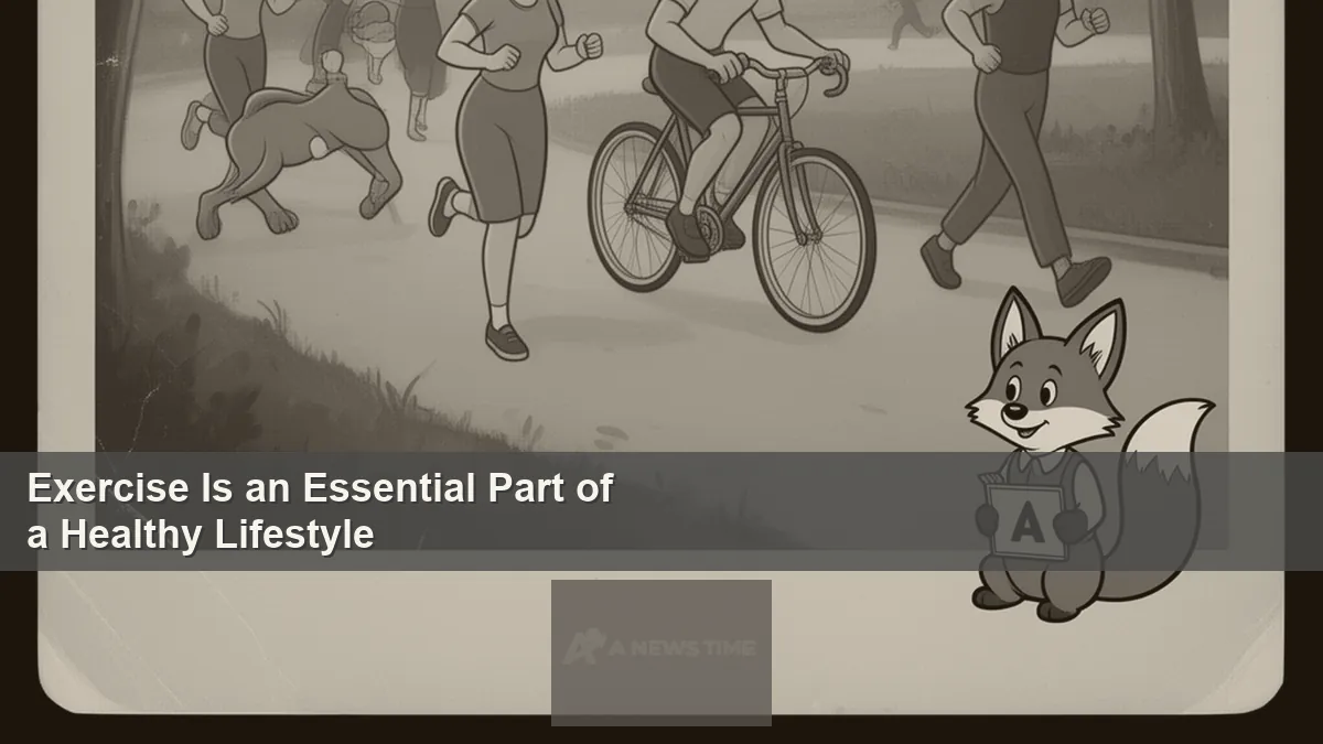 Person jogging on tree-lined path in morning sunlight as part of daily exercise routine