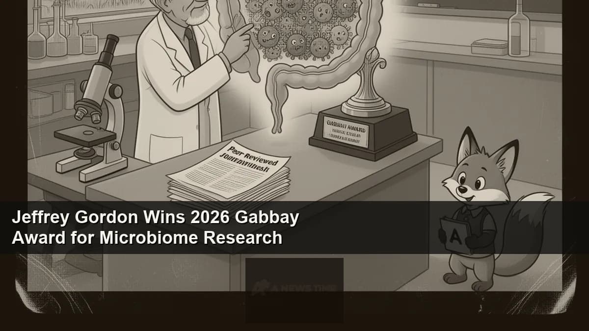 Microbiome researcher analyzing gut bacteria samples in laboratory setting with microscope