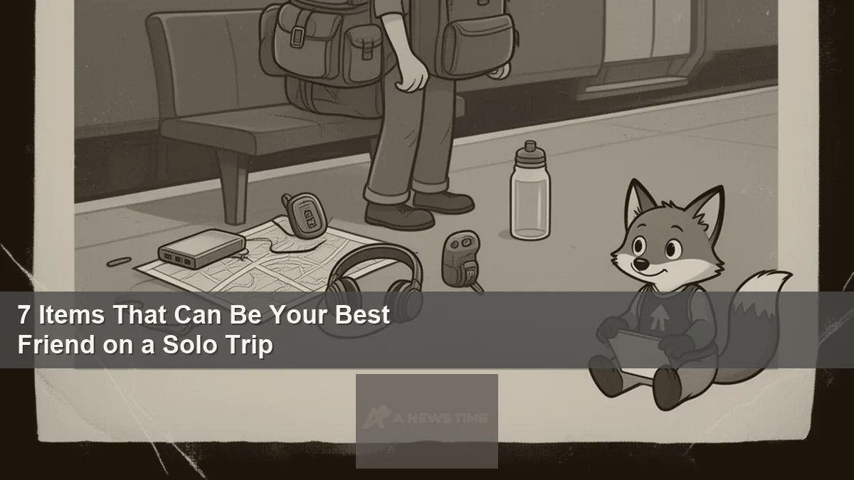 Solo traveler with daypack checking offline map on smartphone at foreign train station