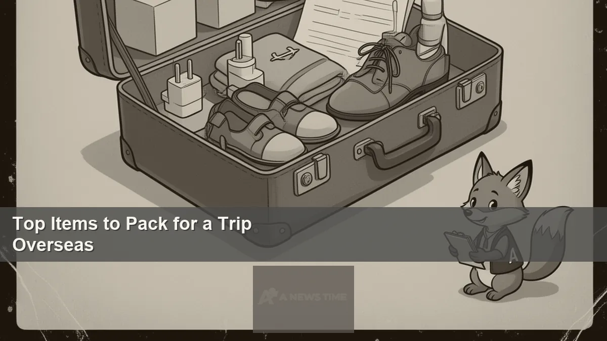 Open suitcase with organized packing cubes passport and travel essentials laid out neatly