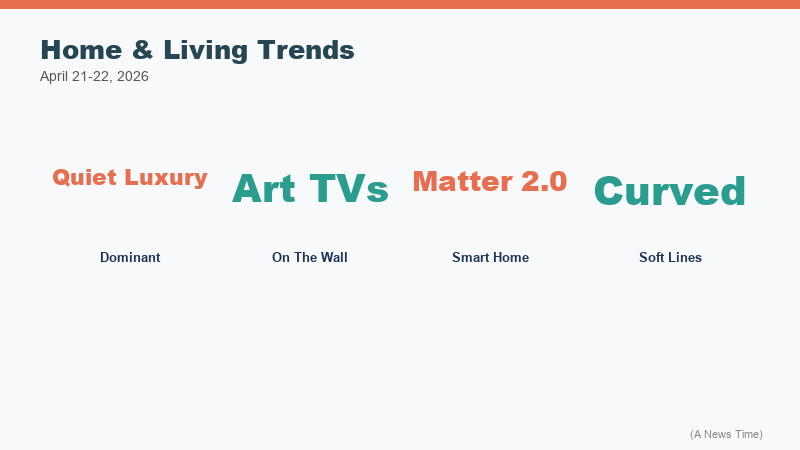 Chart showing four IKEA 2026 Style Guide trends alongside smart home integration rates in American households