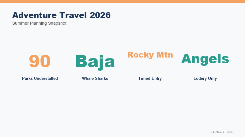 Map infographic showing Sea of Cortez expedition route from La Paz north to Bahia de Los Angeles with key wildlife encounter sites marked