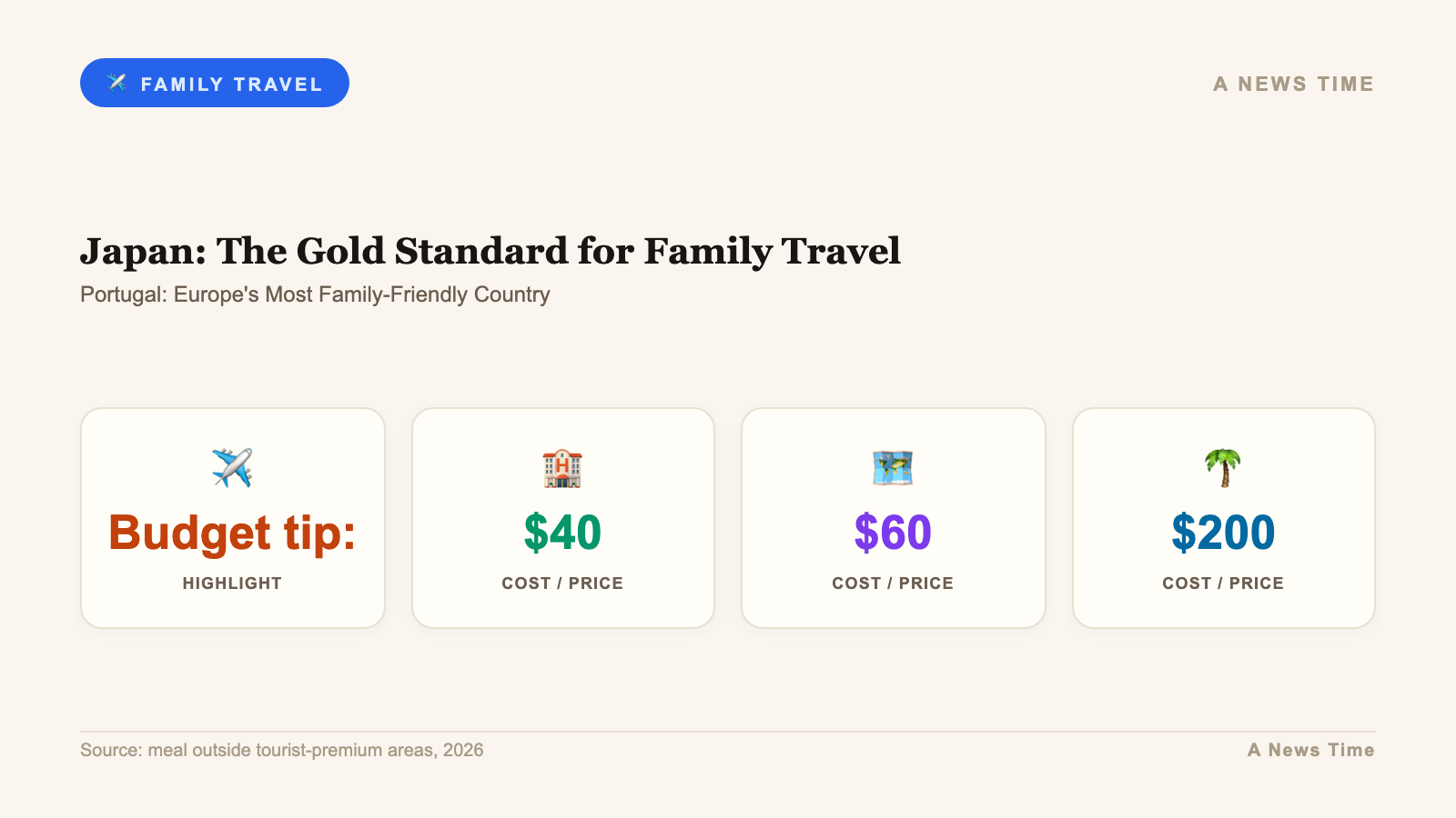 best family holidays world 2026 infographic 1